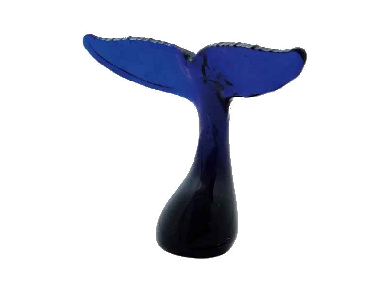 Egyptian Blown Glass Ornament - Whale Tail
