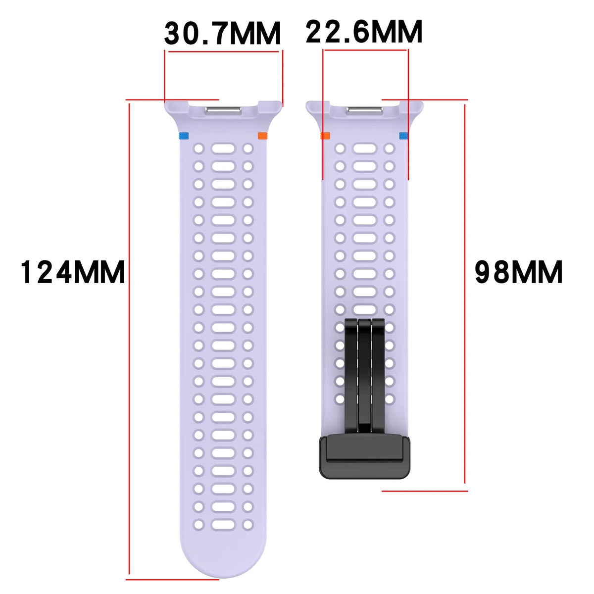 Galaxy 8 Galaxy 8 Classic Silicone Band - Soft Waterproof