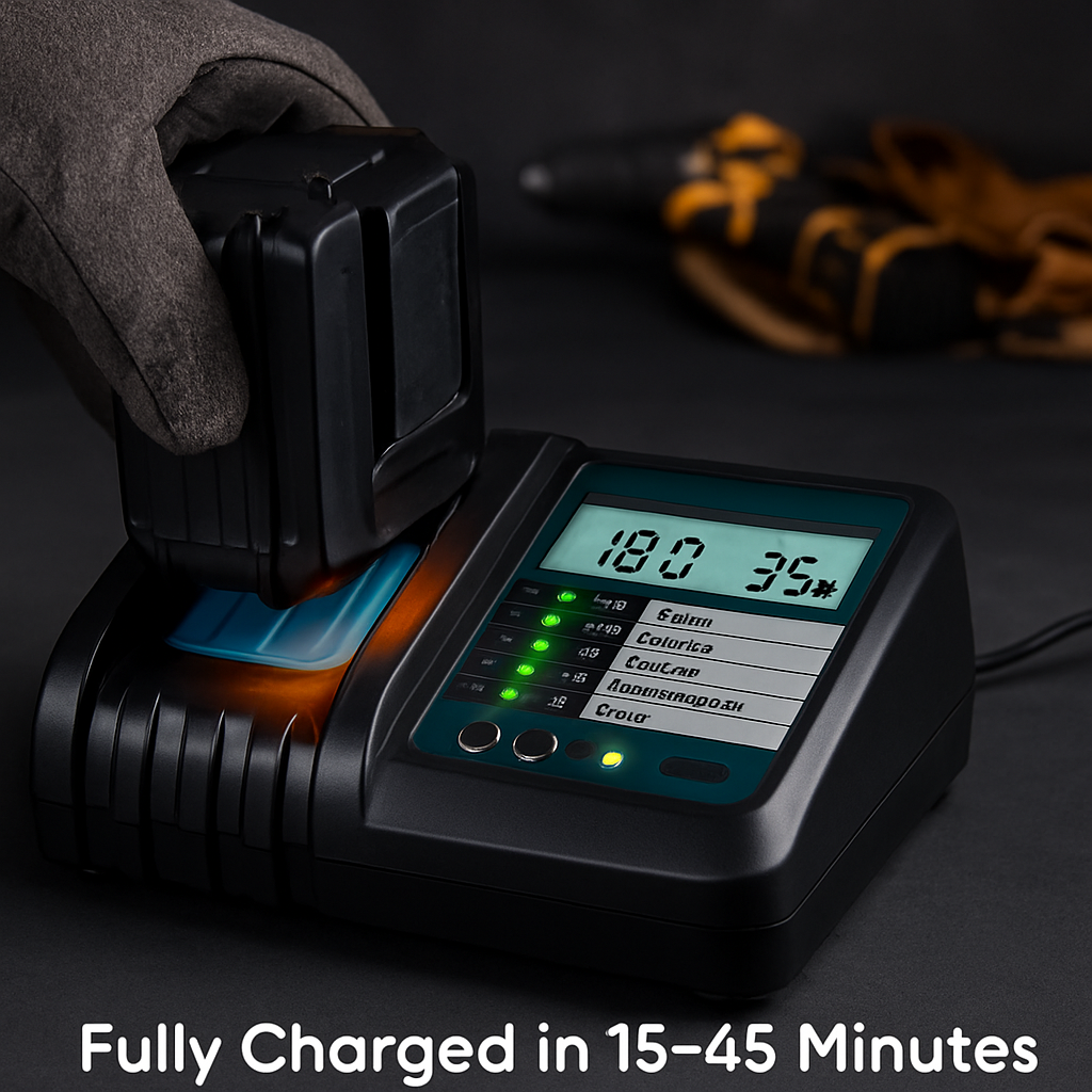 Charger Replacement with LCD Display & USB Port