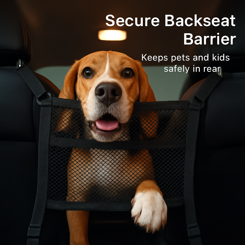 Car Mesh Organizer 3-Layer Backseat Net Storage
