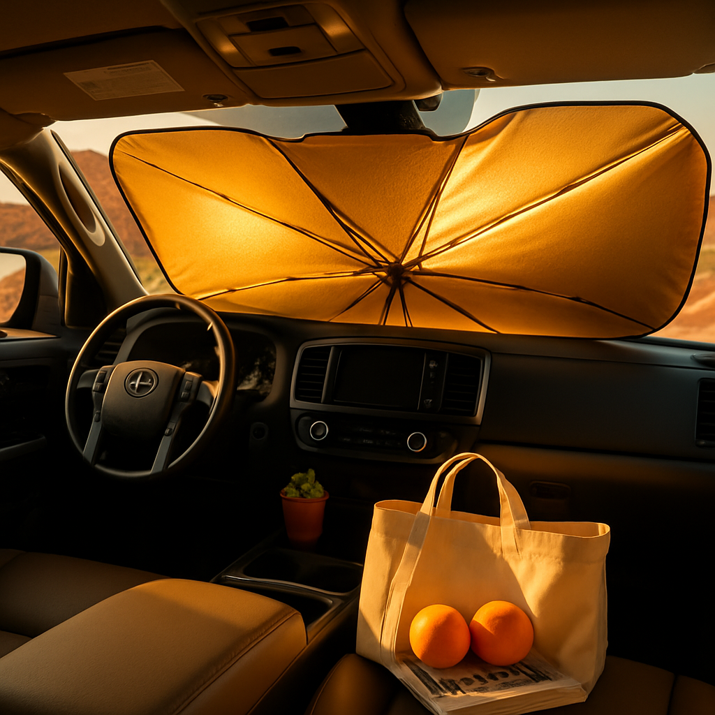 Foldable Car Sun Umbrella Shield for Universal Front Window