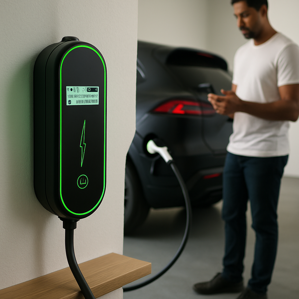 Portable Level 2 EV Charger for Home Use
