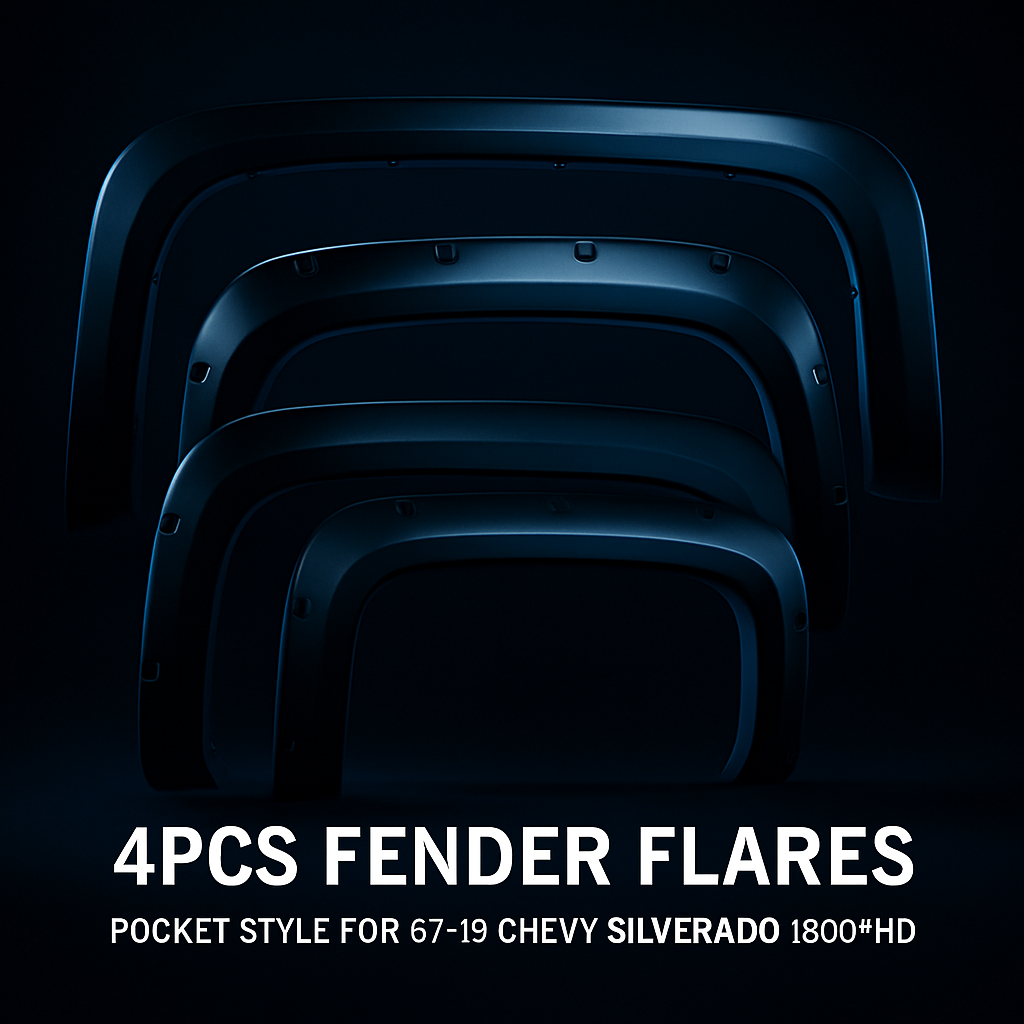 Guardabarros estilo "Pocket" para Silverado 2007-2013