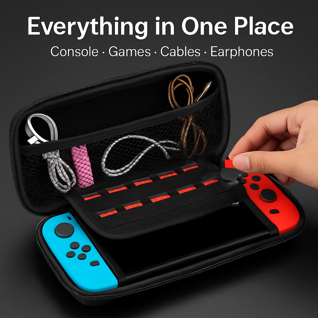 Carry Case for Nintendo Switch - Travel Protective Case