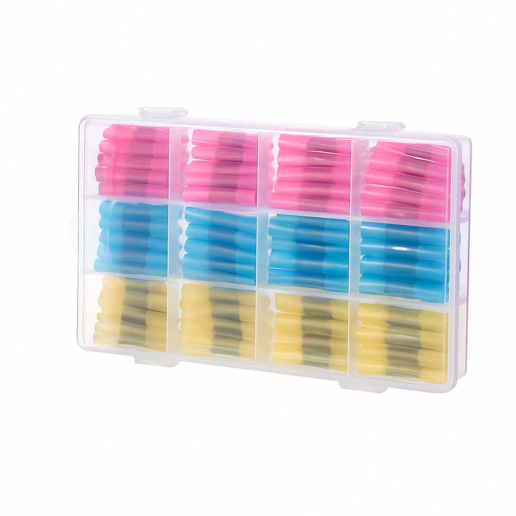 Kit de conectores de empalme termorretráctiles para uniones rápidas