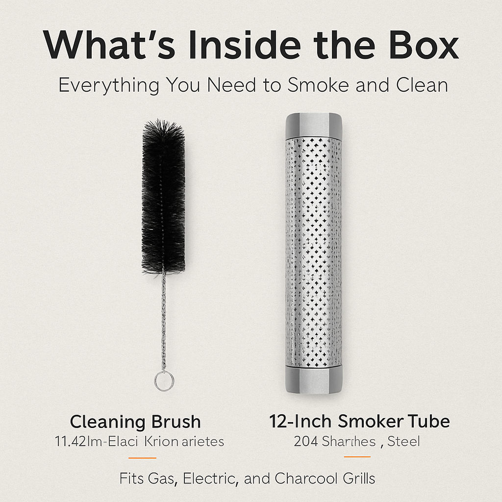 Pellet Smoker Tube for Grills and Smokers