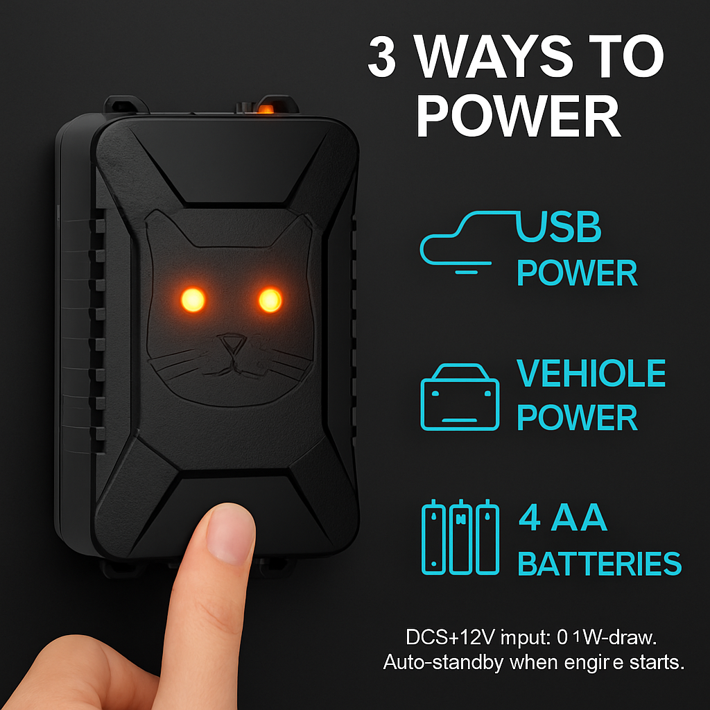 Under Hood Ultrasonic Rodent Repellent for Car