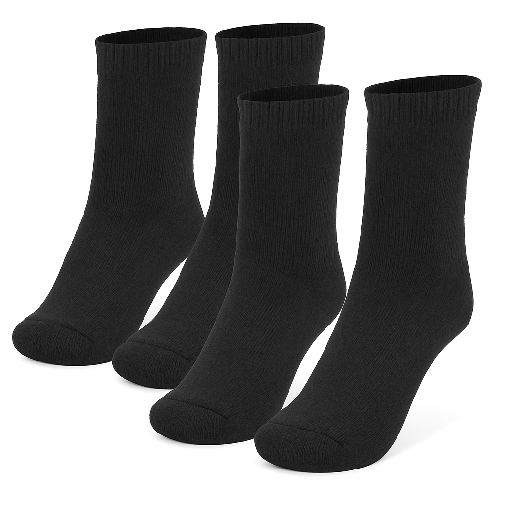 Calcetines de lana cálidos para hombre – Suaves, comodidad térmica (3 pares)
