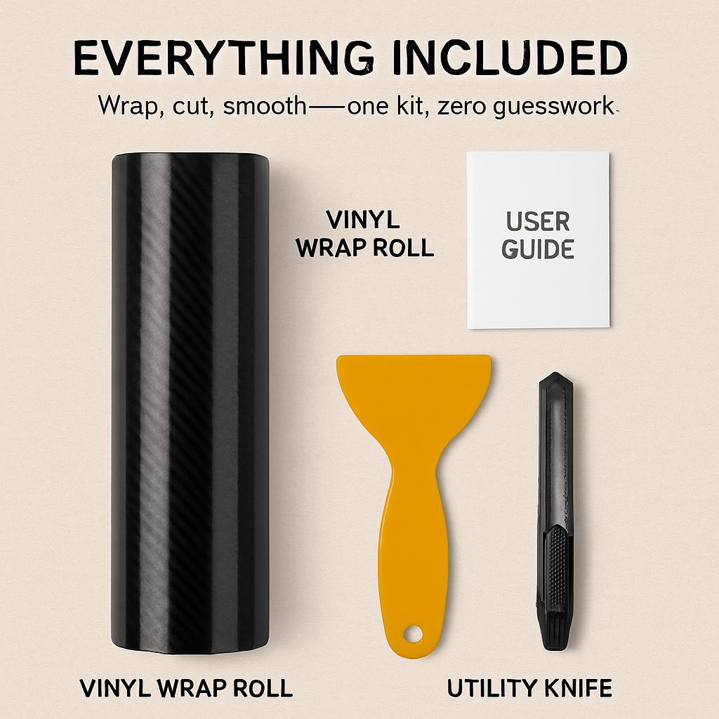 Carbon Fiber Vinyl Wrap for Vehicles and Electronics