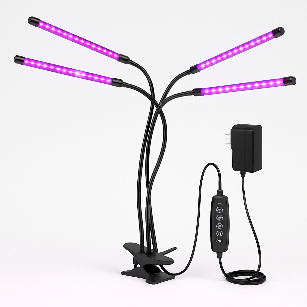 Luz de cultivo para plantas de interior saludables