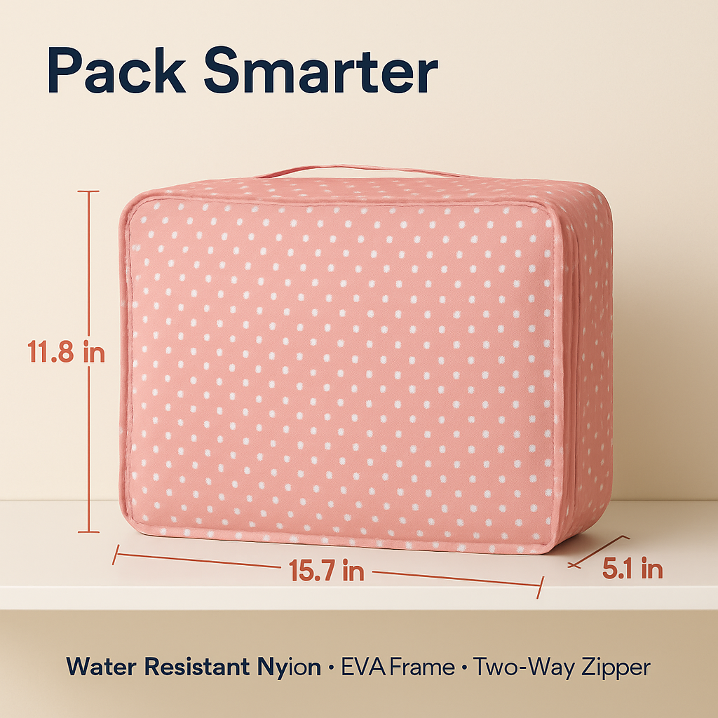 Storage Bags with Packing Cubes for Travel