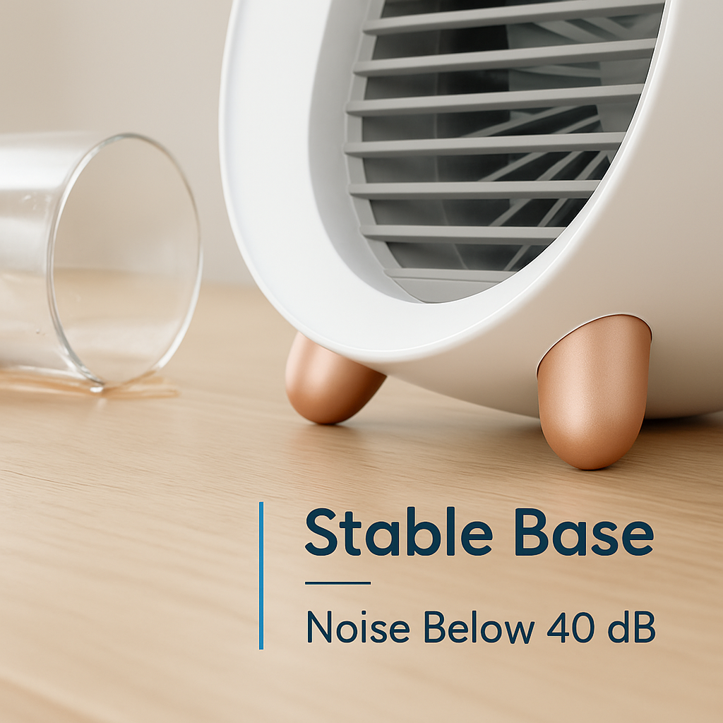4-in-1 Portable Mini Desktop Air Conditioner Fan