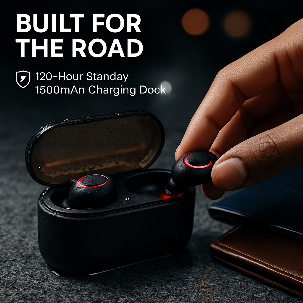 Auriculares TWS con micrófono para estéreo de modo dual
