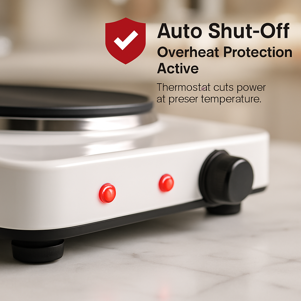 Infrared Dual Burner Portable Hot Plate Stove