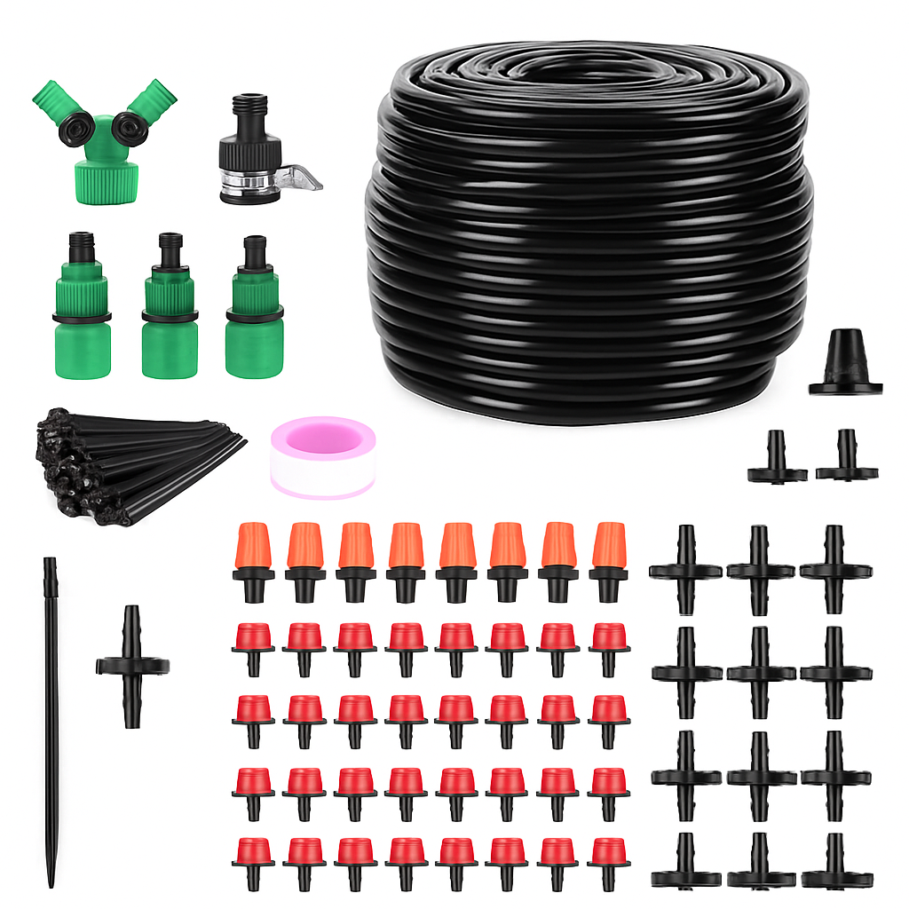 Drip Irrigation Kit for Garden, Automatic Watering System