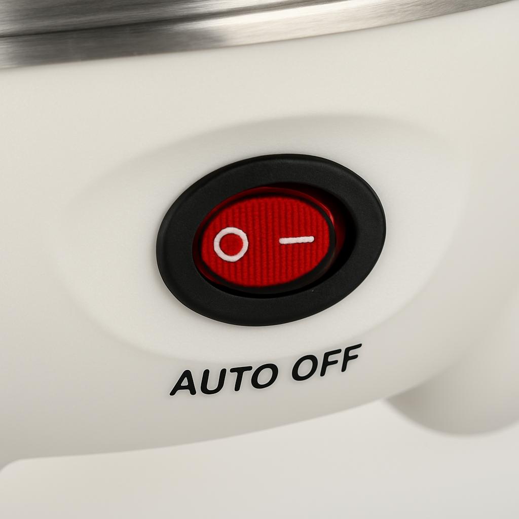 Cocedor de huevos eléctrico para hervir y cocinar al vapor rápidamente
