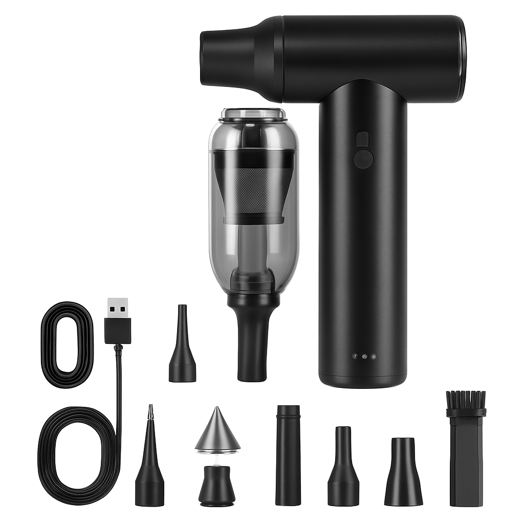 Cordless Air Duster Vacuum, Brushless Motor