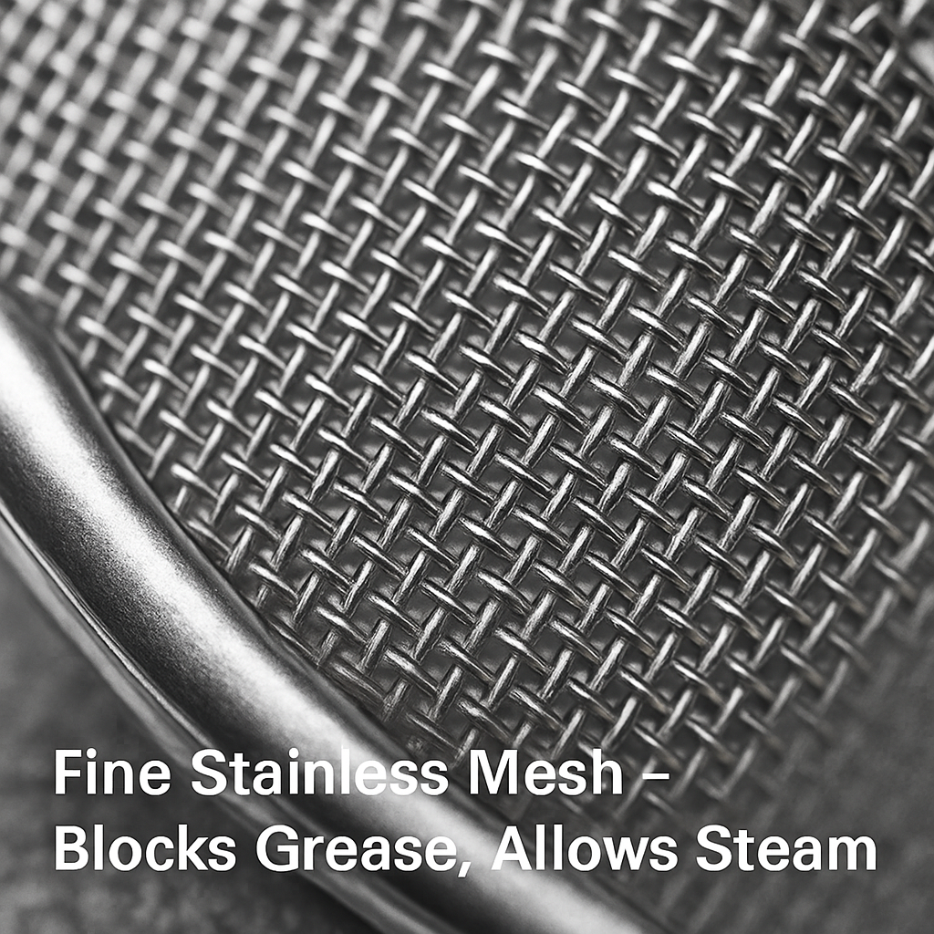 Grease Splatter Screen for Pans and Woks