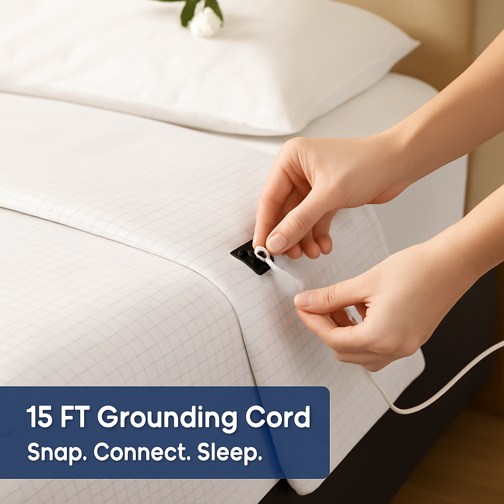 Grounding Sheet Queen Size Cotton Blend Organic