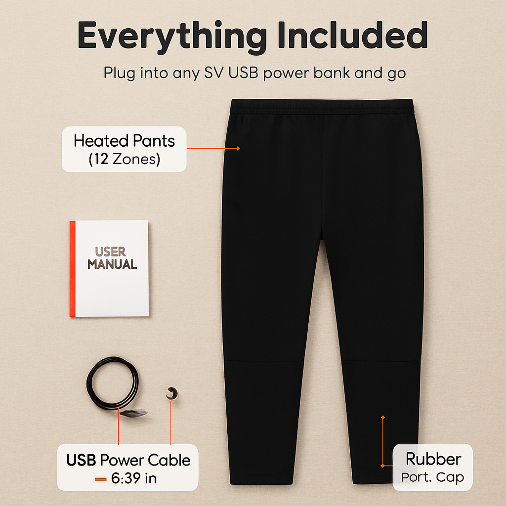 Pantalones térmicos de invierno para actividades al aire libre