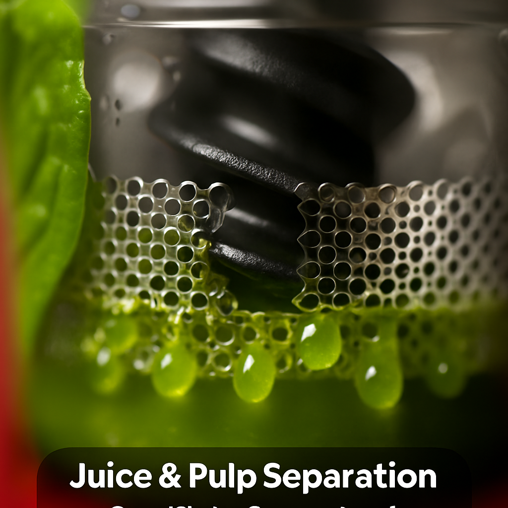 Cold Press Juicer Machine for Home Use with 2 Containers