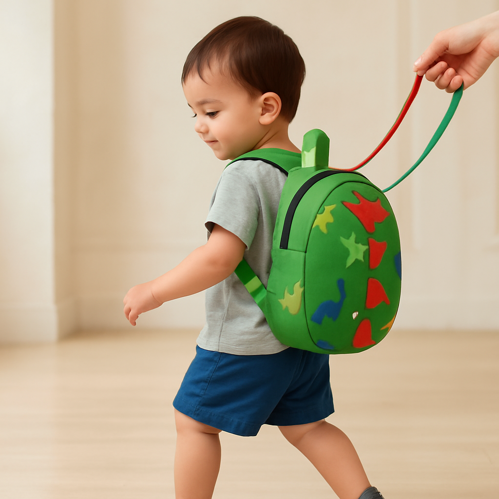 Mochila con arnés de seguridad: ayuda para caminar con manos libres