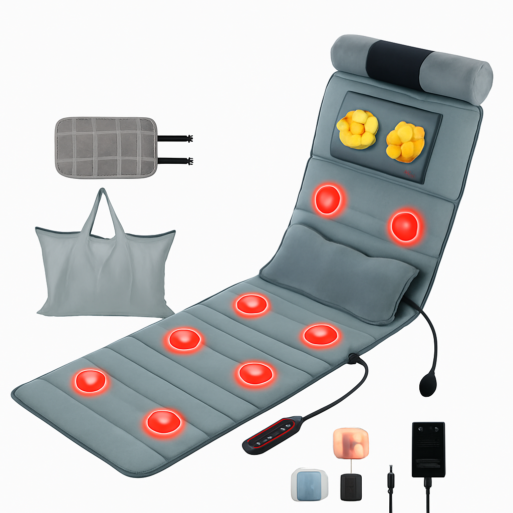 Full Body Massage Mat with Heat and Vibration
