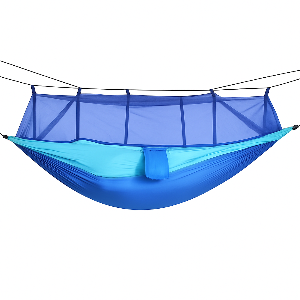 Hamaca con mosquitero para camping y viajes