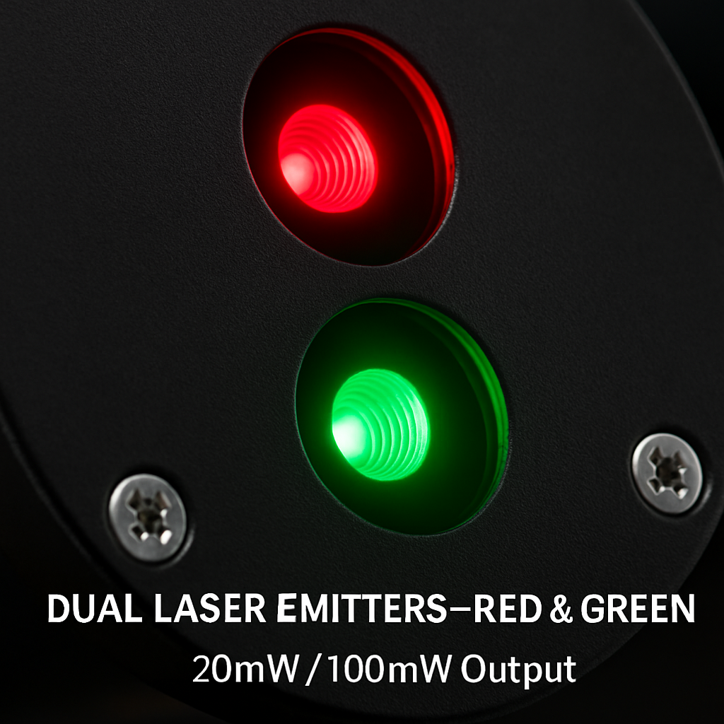 Outdoor Laser Projector Light with 2-Color Firefly Effects