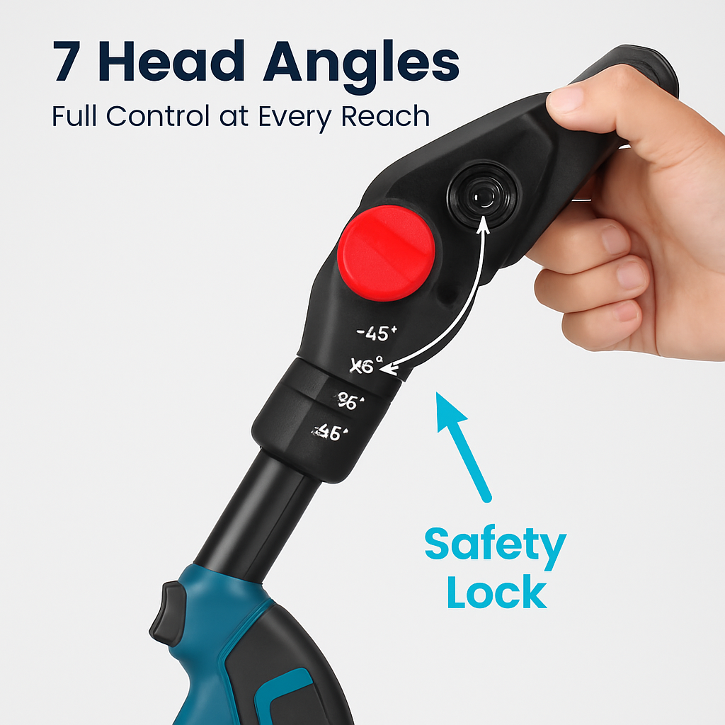 4-in-1 Cordless Pruning Shear & Chainsaw Tool