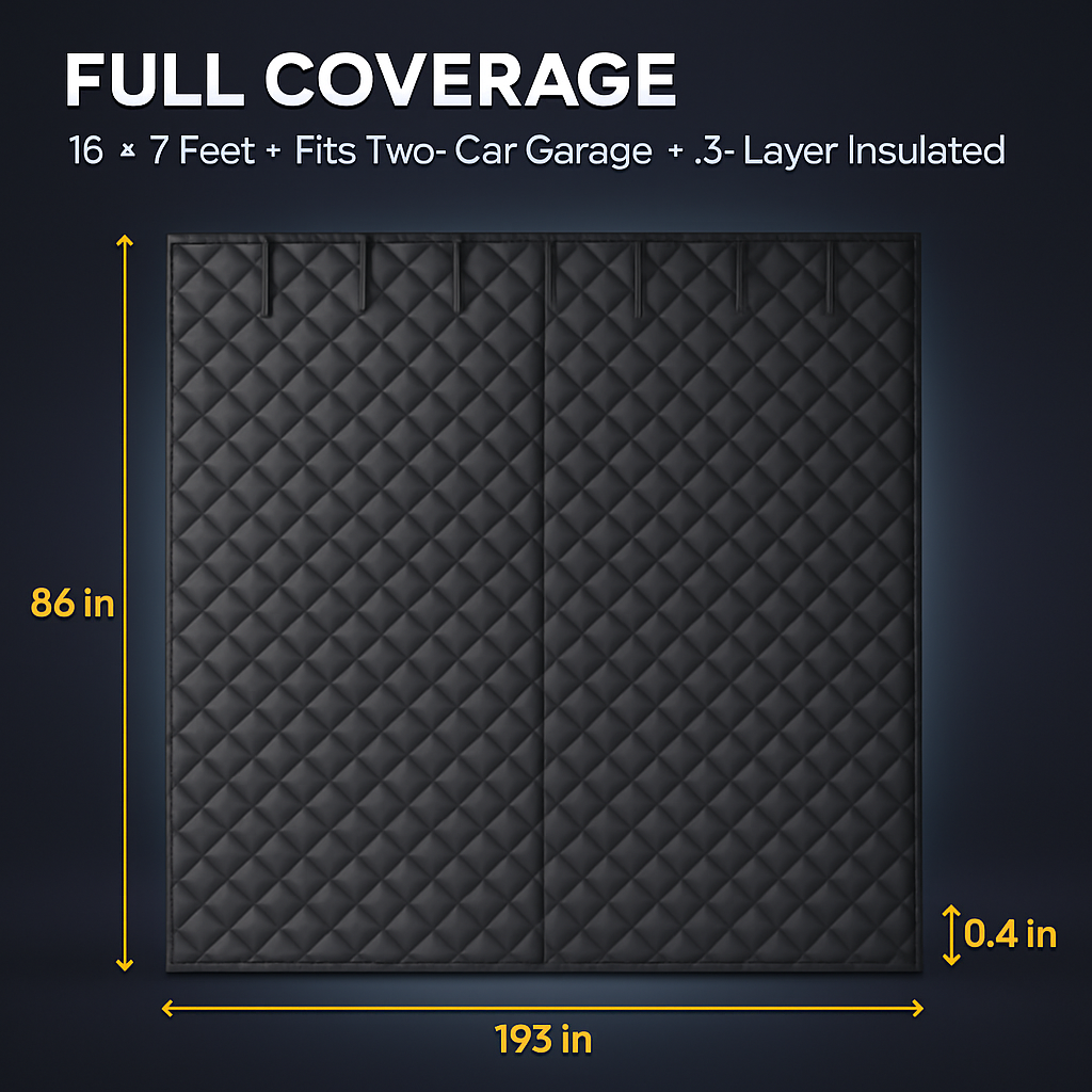 Magnetic Thermal Insulated Garage Door Screen