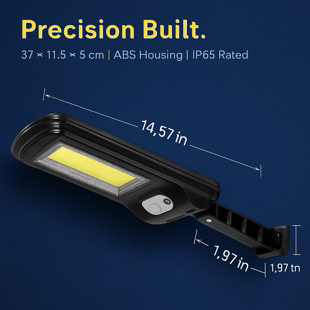 Solar Powered Motion Sensor Wall Light 300W