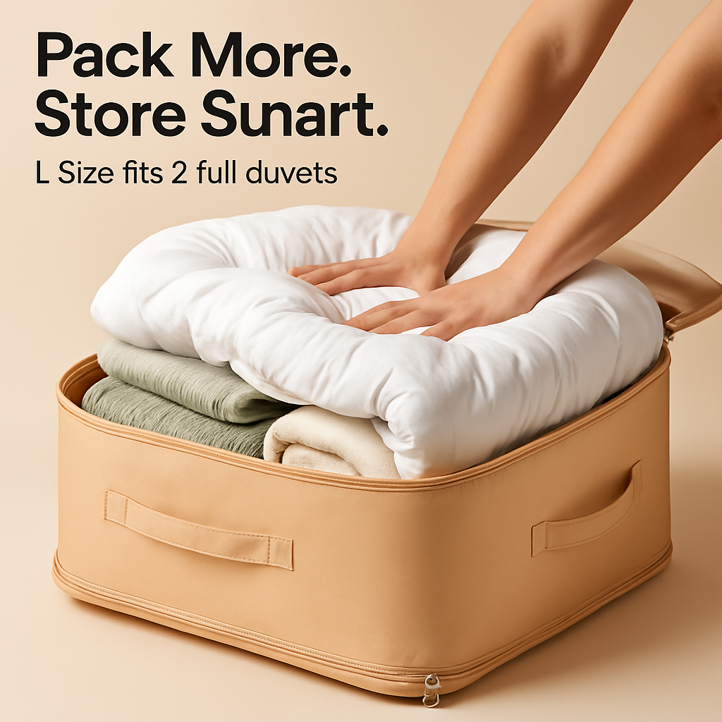 Large Foldable Bedding Storage Bag for Duvet