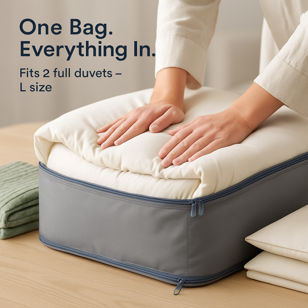 Large Foldable Bedding Storage Bag for Duvet