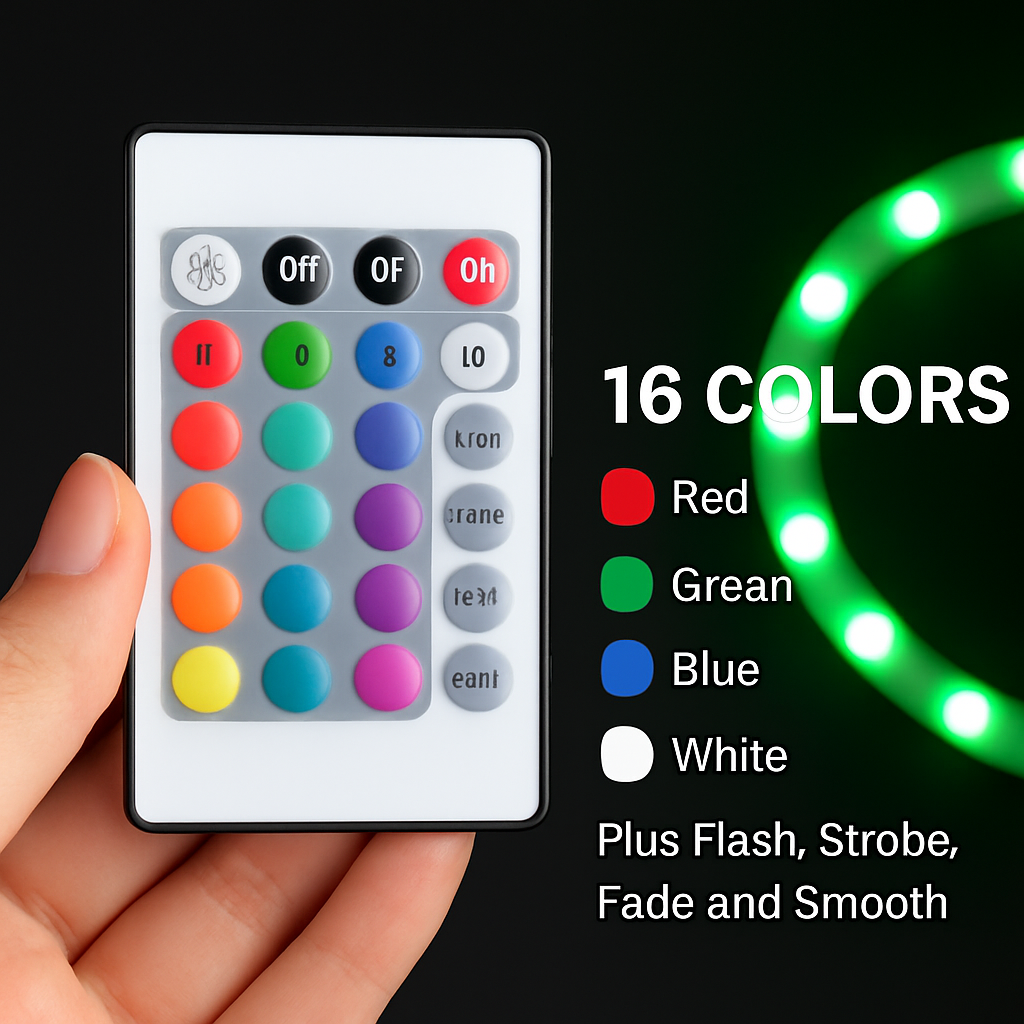 Tira de luz LED RGB USB para retroiluminación de monitor de TV