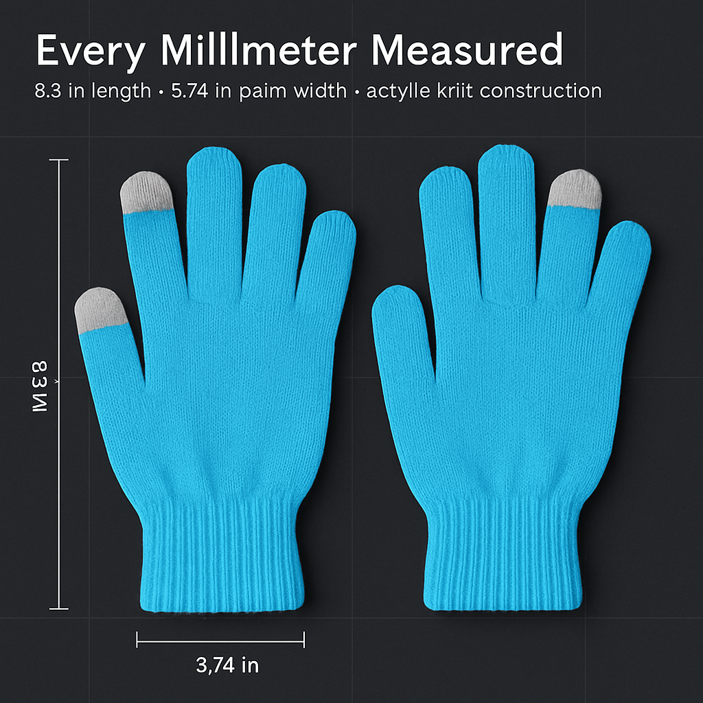Guantes de punto unisex de invierno para pantalla táctil, resistentes al viento, para ciclismo, esquí y actividades al aire libre.