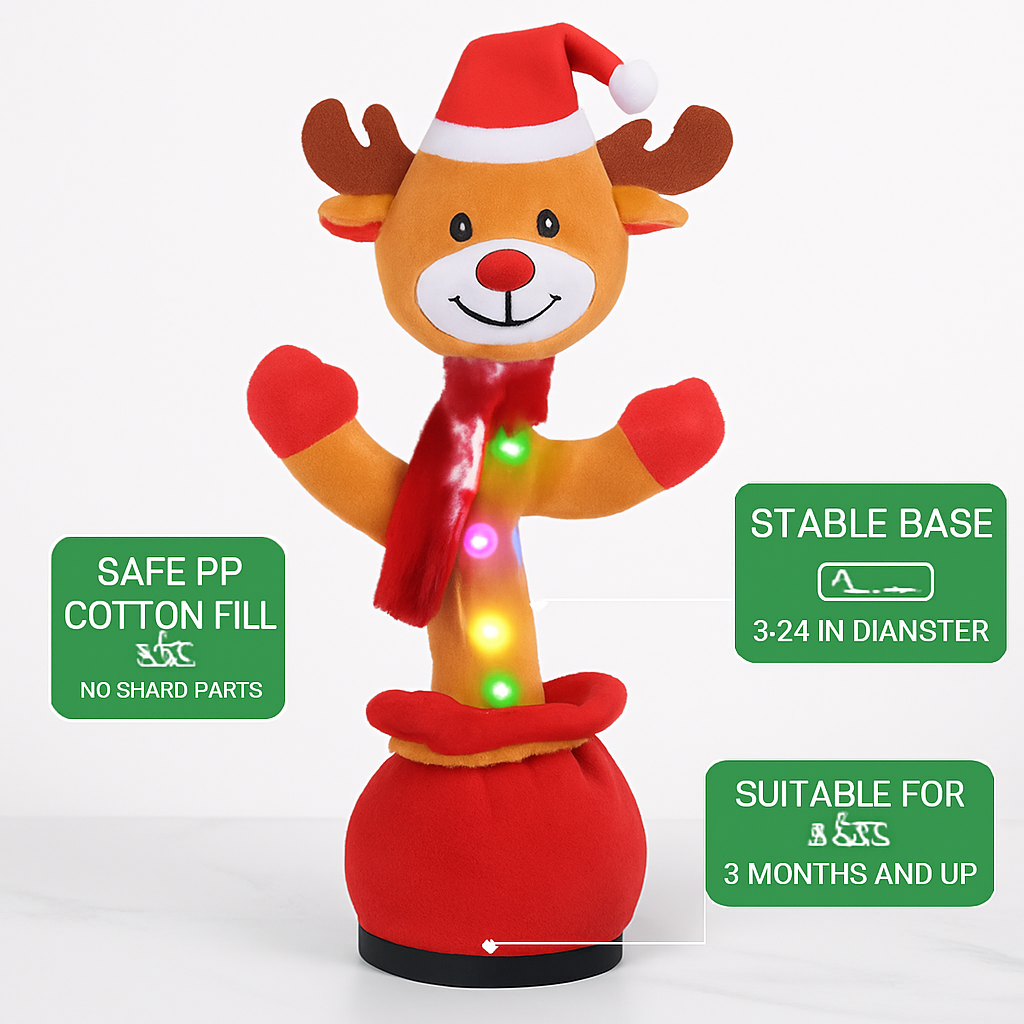 Electric Dance Toy with Singing and Recording