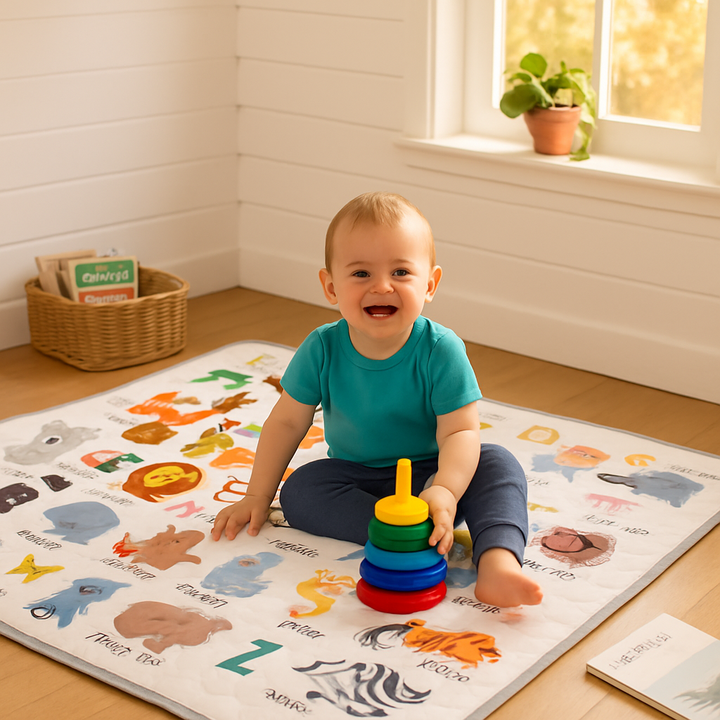 Baby Play Mat Non-Slip for Crawling and Learning