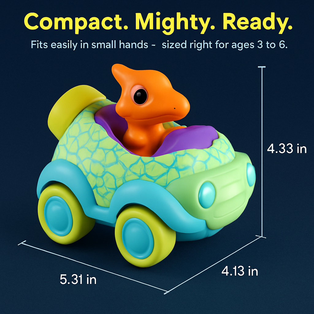 Dinosaur Remote Control Cars for Toddlers