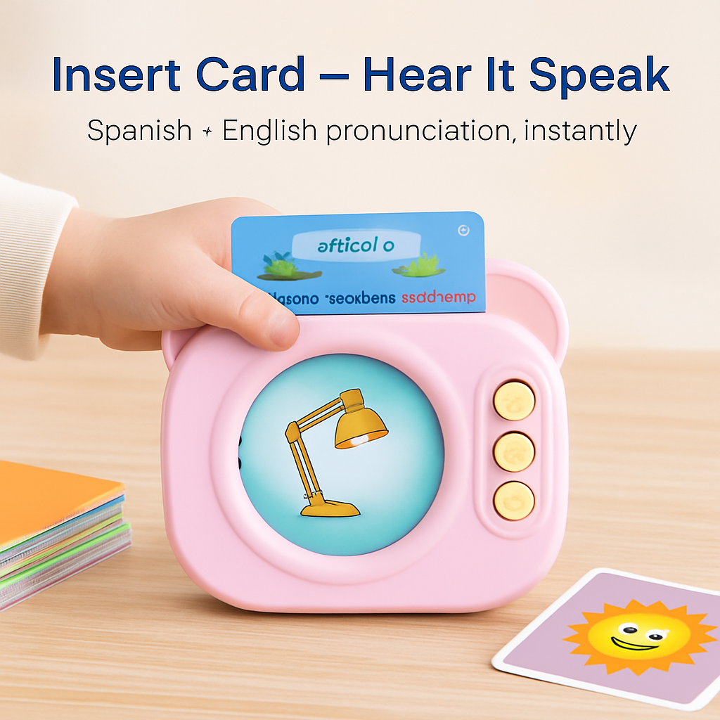 Spanish-English Bilingual Talking Flash Cards