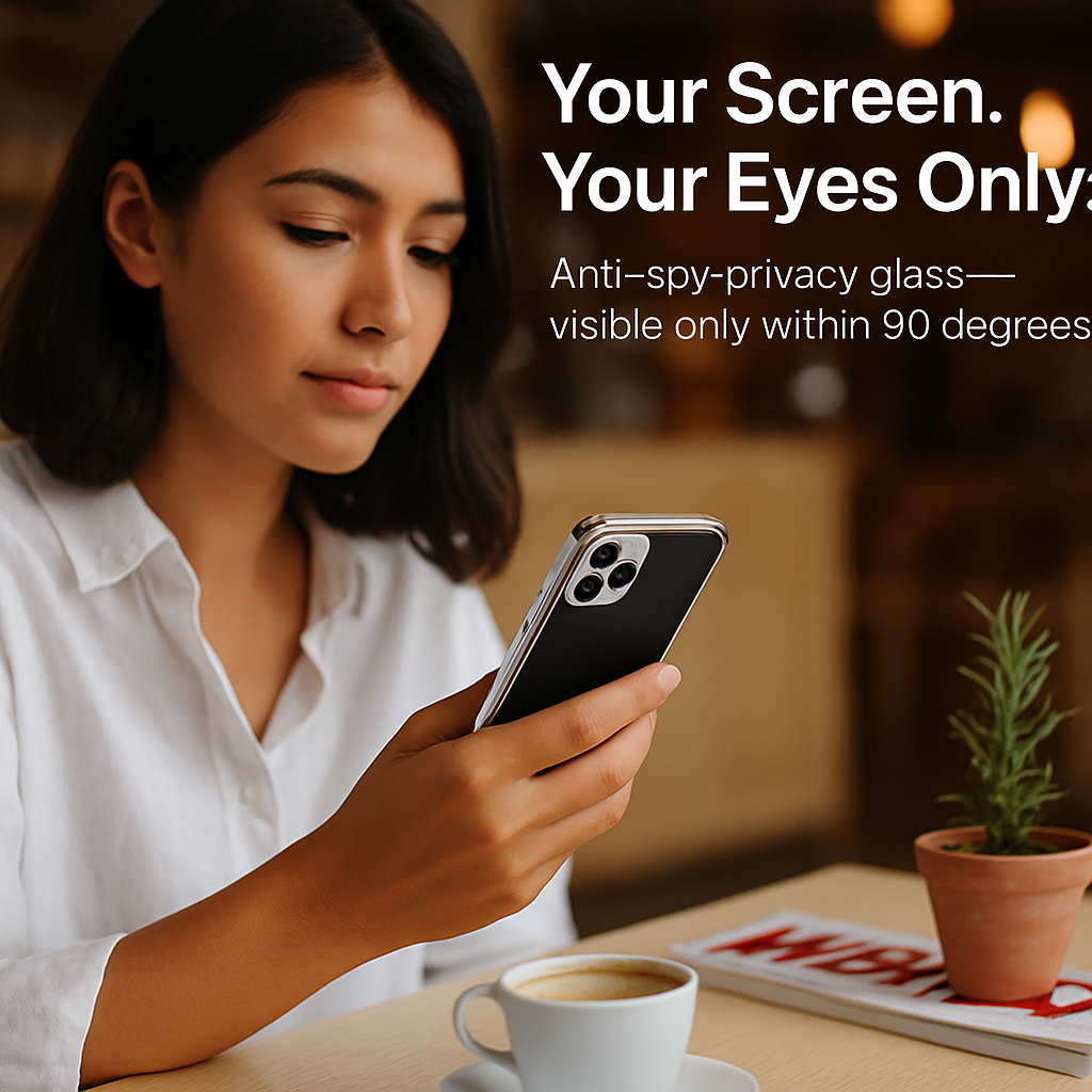 Privacy Magnetic Phone Case 360° Anti-Spy Full Protection