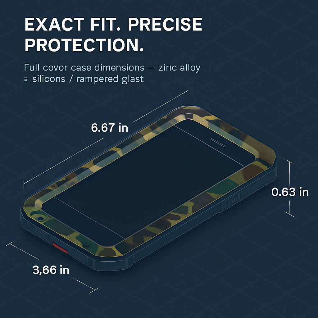 Rugged Shock-Resistant Hybrid Full Cover Case For iPhone 6 Plus