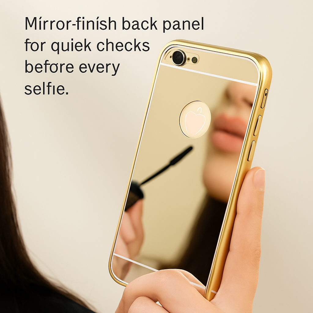 Slim Shock-resistant Mirror Case For iPhone 6 /6s