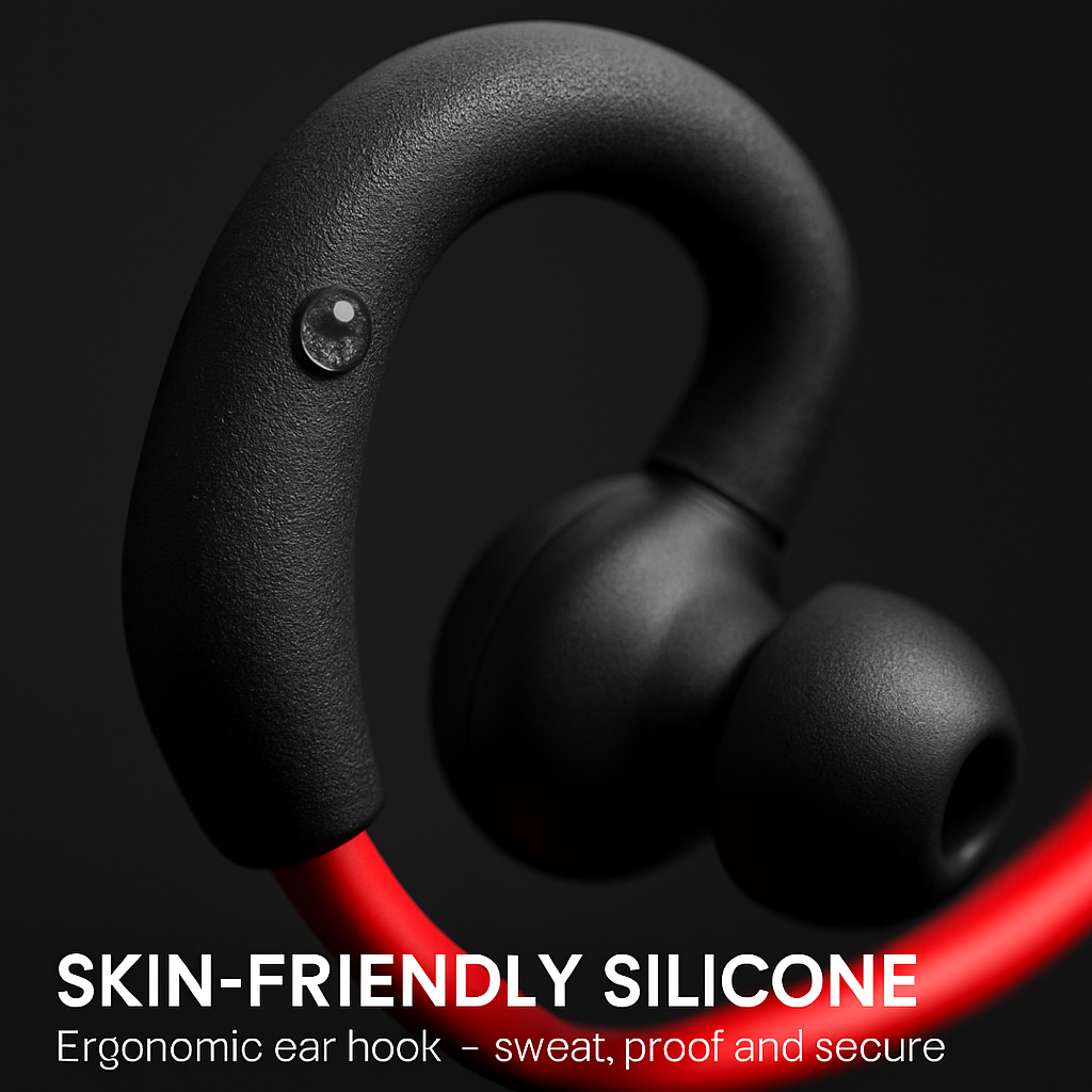 Auriculares deportivos inalámbricos de banda para el cuello