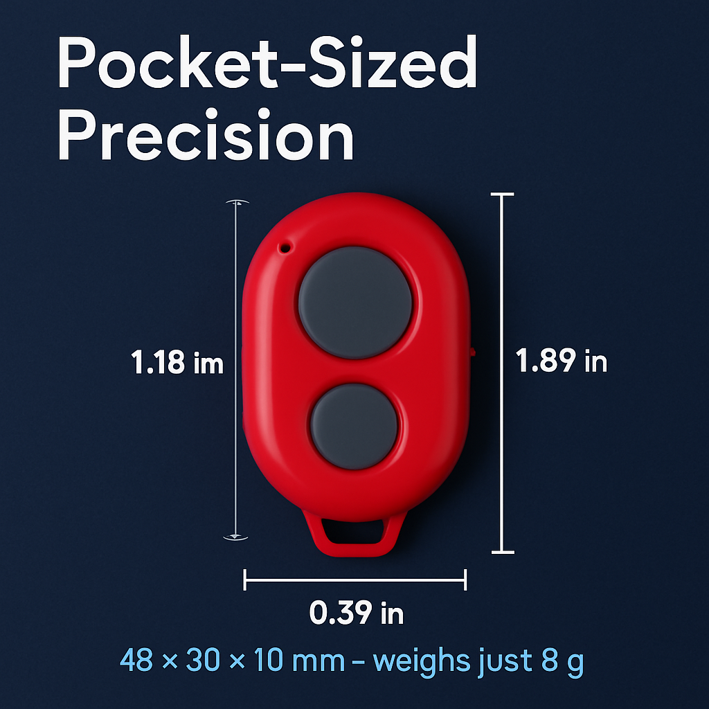 Unique Wireless Shutter Remote Controller for Android and iOS Devices