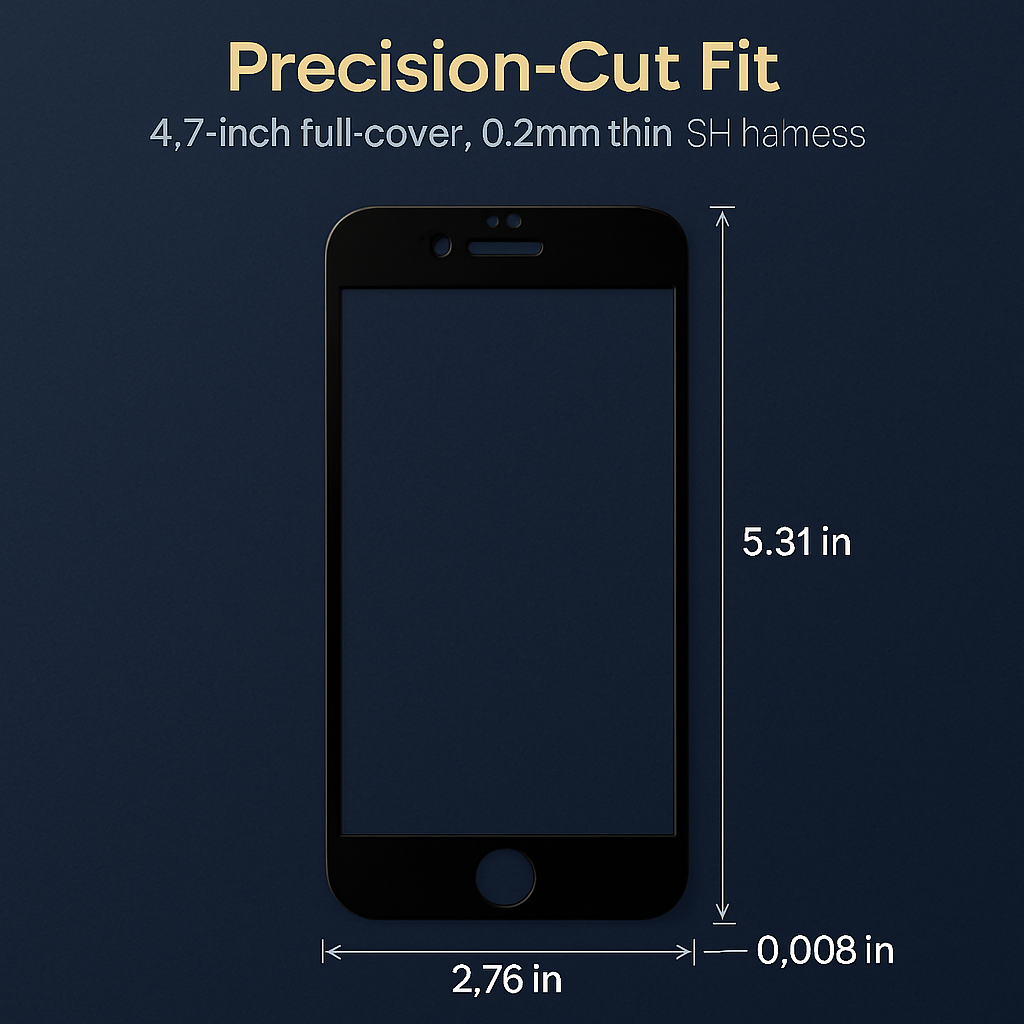 3D Curved Tempered Glass Full Cover Screen Protector for Apple iPhone 7