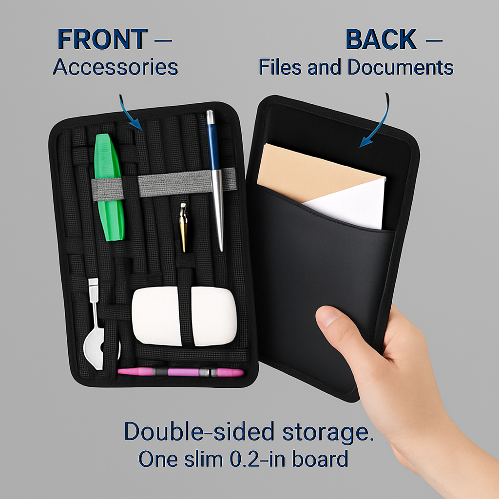Elastic Organizer Board