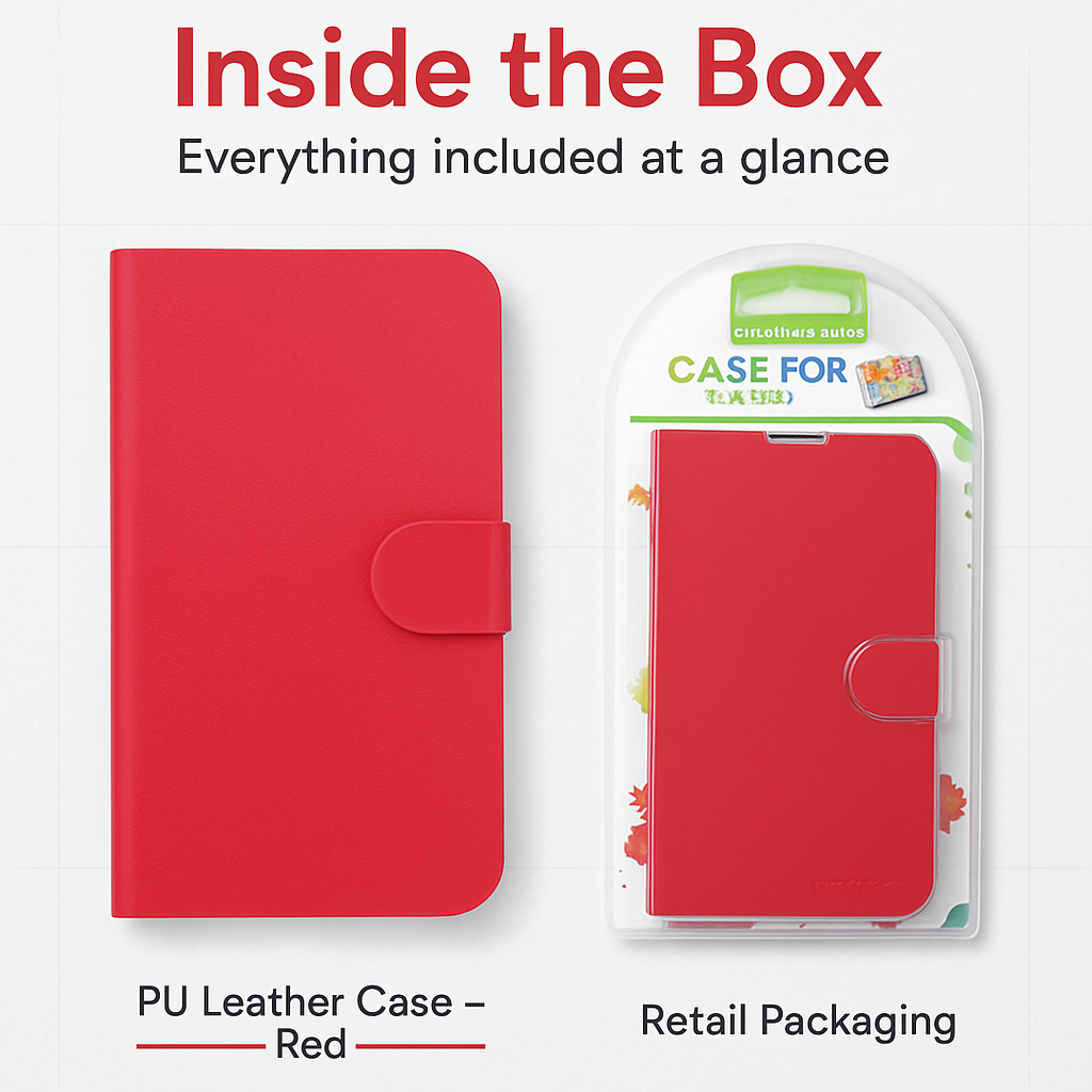 KOCASO NOVA One Case Cover in Red Color