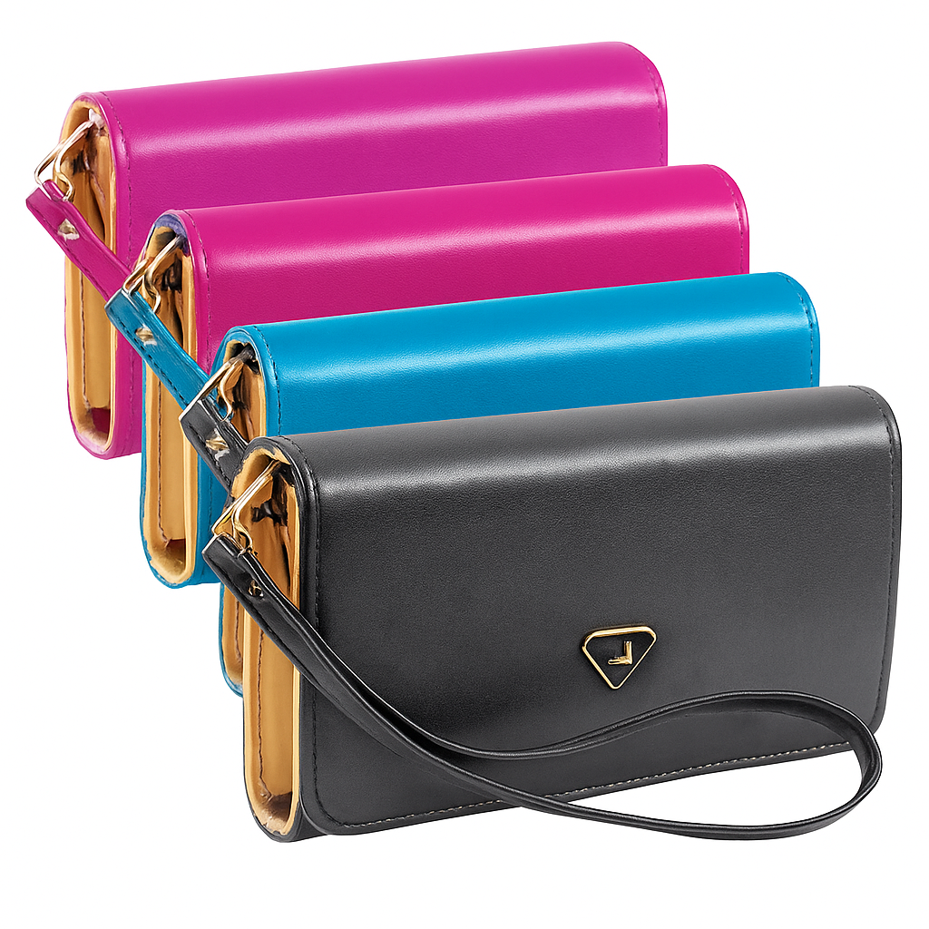 Wristlet Wallet for Women PU Leather Everyday