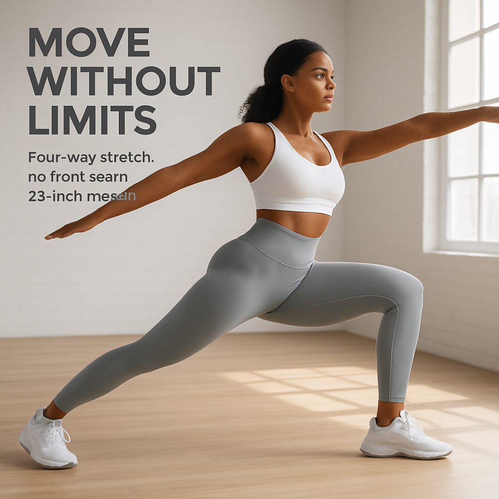 Leggings de talle alto para mujer con control de abdomen
